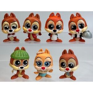 Disney Doorables CHIP N DALE Clarice Chipmunks Multi Series Lot of 8 Figures NEW